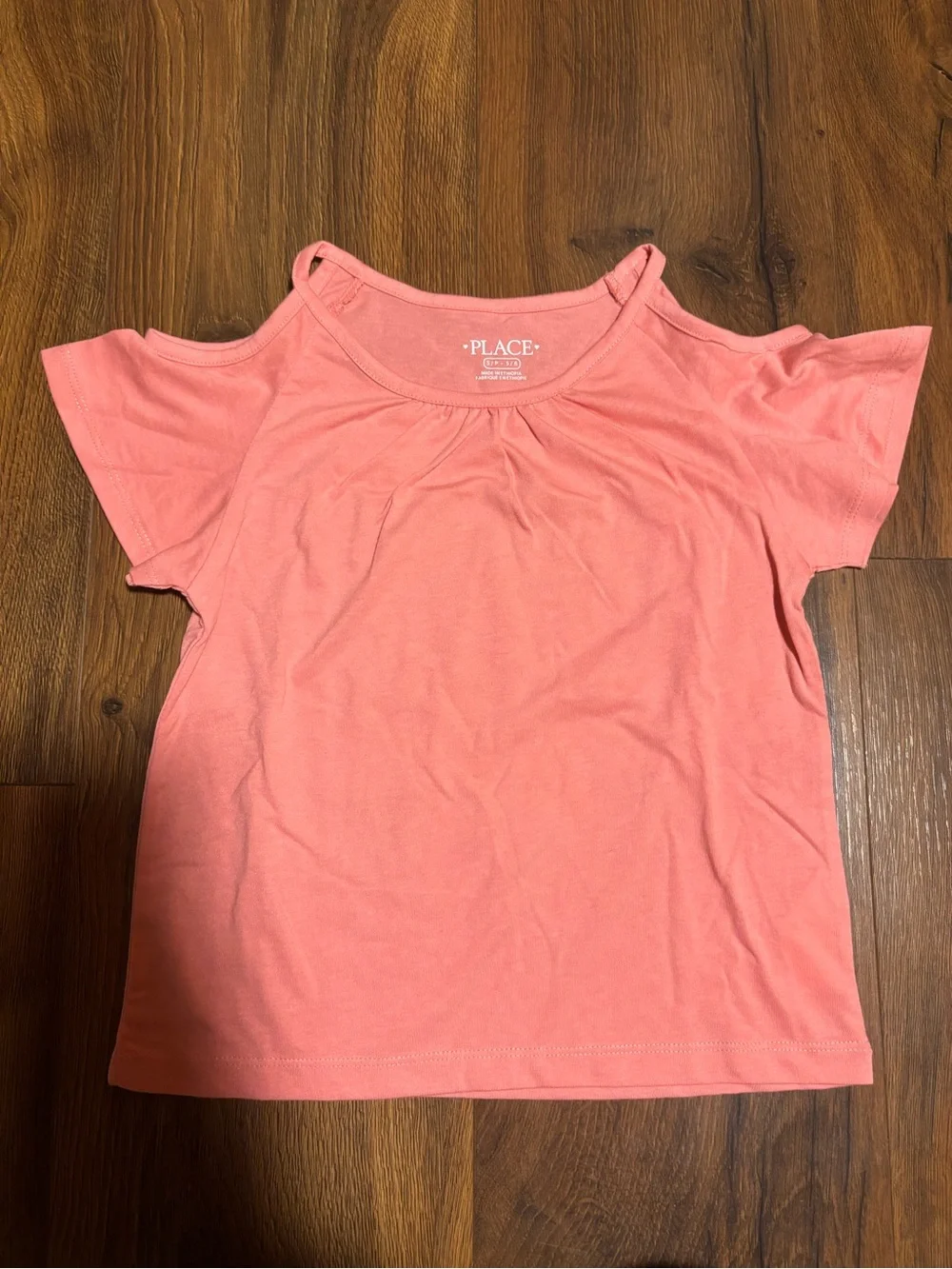 The Children's Place Girls' Cutout Shoulder Shirt - Pink 5/6